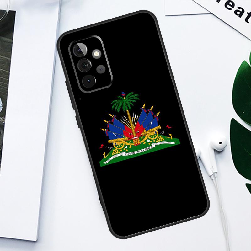 

Haiti Haitian Flag Case For Samsung Galaxy A34 A54 A14 A13 A23 A33 A53 A12 A22 A32 A52 A51 A71 Phone Cover Samsung A32 4G