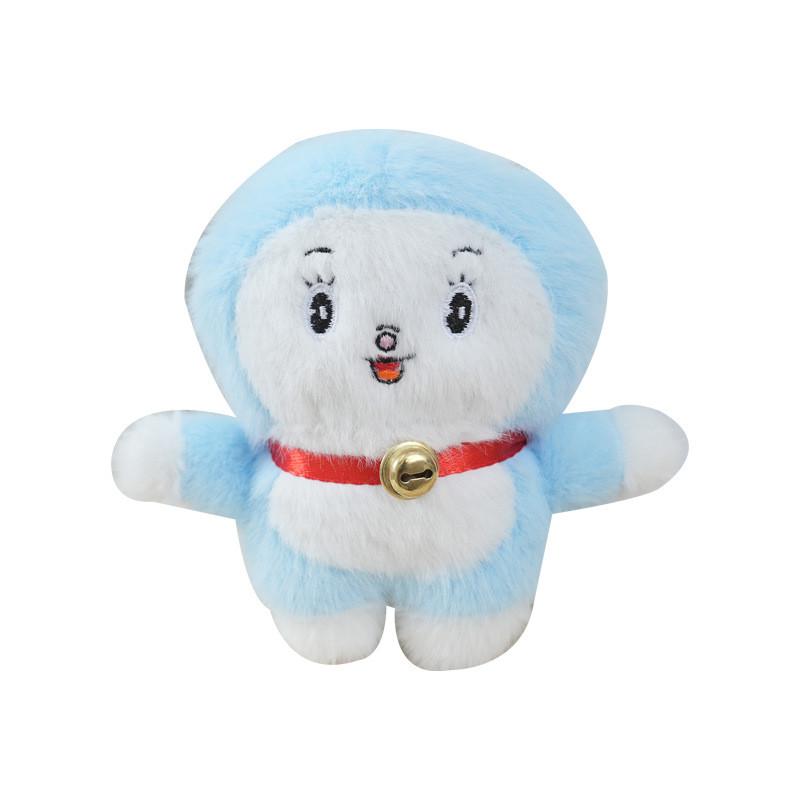 Adorable Doraemon Plush Keychain Cute Cat Doll Backpack Charm For Kids