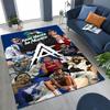 Anuel AA  Hip Hop Rapper Singer Rug for Bedroom Living Room Sofa Home Doormat Decor, Large Kids Play Non-slip Floor Mat Gift