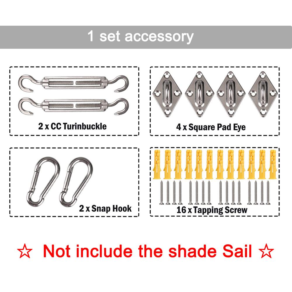 

420D Водонепроницаемый квадратный прямоугольный тент, тент для бассейна и сада, укрытие от солнца для кемпинга и пешего туризма 200 x 200cm