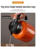316 Stainless Steel High-Capacity Infuser Teapot for Home & Office - Tea & Water Separation