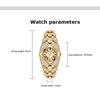 Women's Watch Rhinestone Bracelet Waterproof Quartz Watches Clock Gift Wristwatch