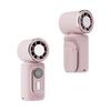 Portable Clip-on Fan Handheld Mini Fan USB Rechargeable Ice Cooling Personal Fan for Outdoor Office Travel Summer Cooling Device