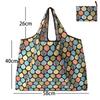 Reusable Grocery Bags Large Washable Shopping Bags Portable Foldable Environmental Friendly Heavy-Duty Handbags