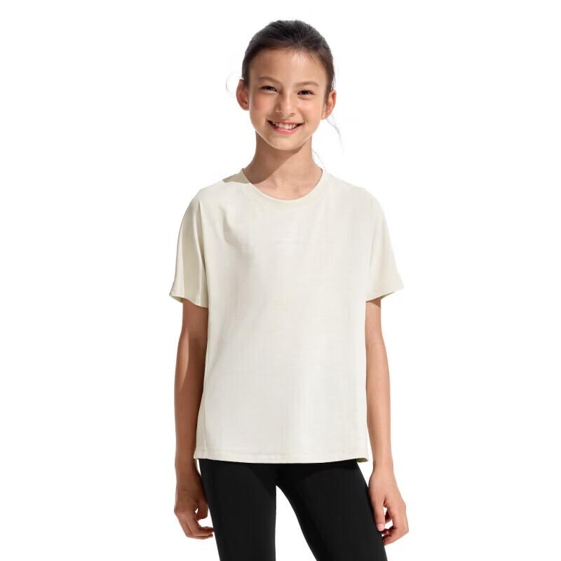 Moodytiger Girls' Lightweight Quick-Dry Short-Sleeve T-Shirt