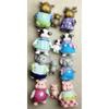 1pcs Mini Forest Animal Family Dollhouse Furniture Woodzee Rabbit Bear Dog Cat Pets Figure Toy Dolls Kids Gifts