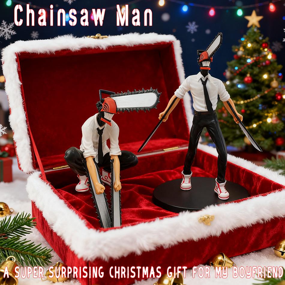 Chainsaw Man Denji Anime Figure Power Action Figure 1560 Chainsaw Man Figurine Adult Collectible Model Doll Toy Christmas gift