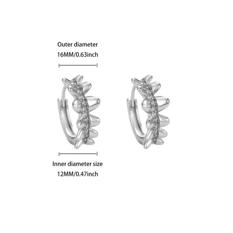 

Темпераментные серьги-пусеты с микроинкрустацией цирконами в виде цветка с золотым покрытием, высокомодные изысканные серьги, ретро, личностные, трендовые серьги