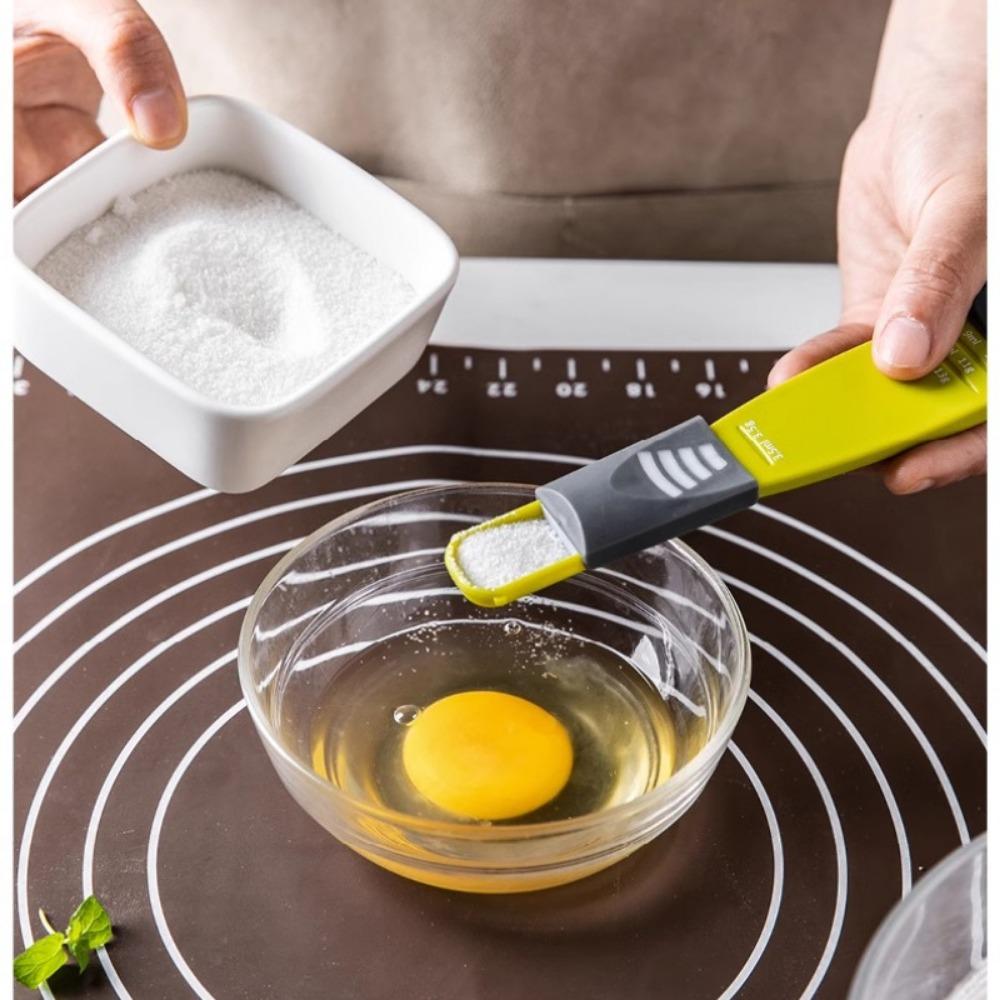 1 Stück, Messlöffel, Kaffeemaß, Esslöffel, verstellbarer Messlöffel, Messlöffel mit zwei Enden