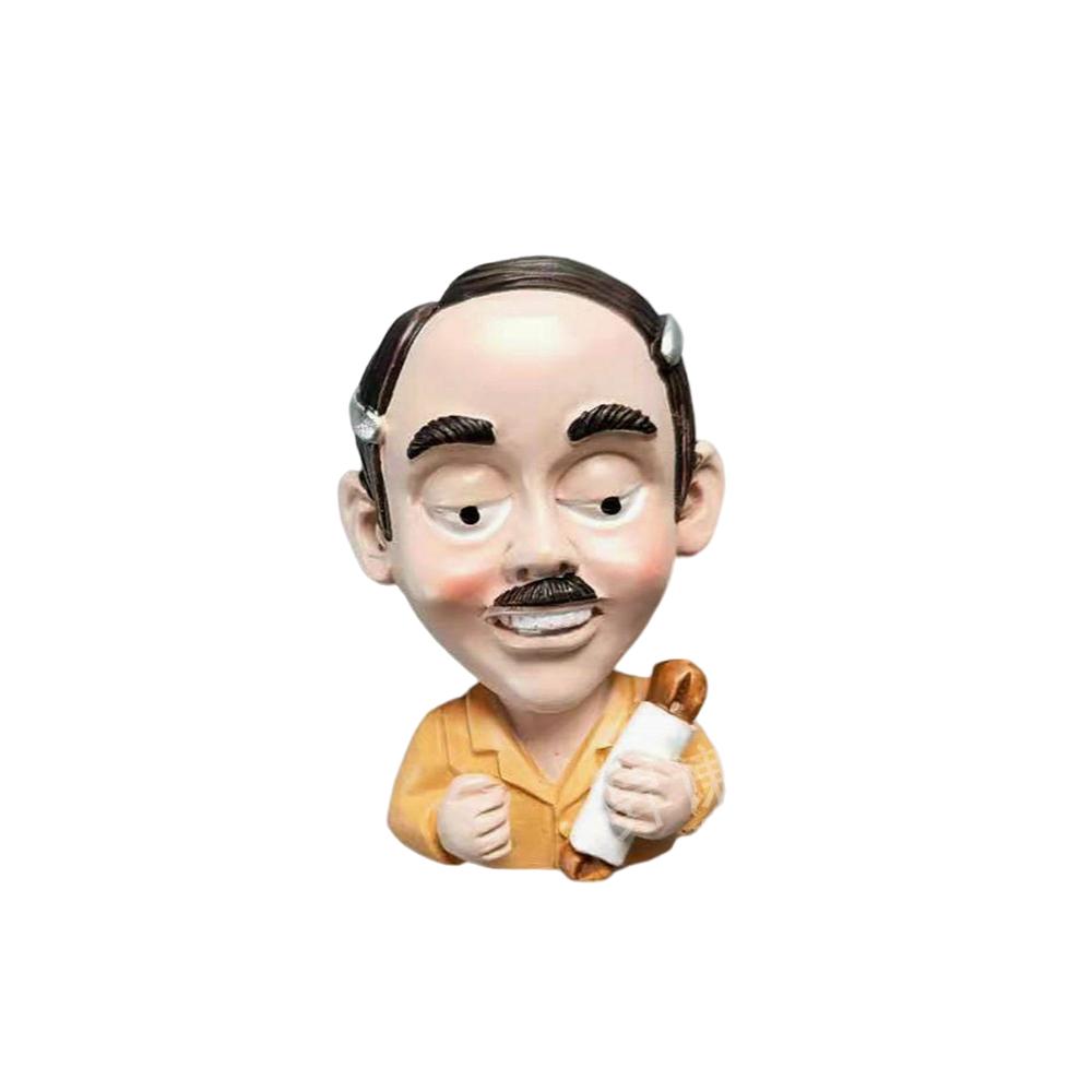 

Теплый свитер для вязания мужа и жены, мультяшные наклейки на холодильник из смолы, креативная личность, дизайн кухни