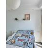 Cat pattern, cat design, sofa cover/rug/blanket, Gobelin weave, bedspread 130x160cm