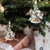 Christmas Bells For Decoration Metal Pendant Home Decor Front Door Hanger Bells Decorations For Wall Classroom Wreaths Window