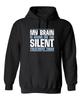 The Silent Treatment Graphics Novelty Sarcastic Humor Men's Hoodies