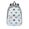 Rilakkumas  Cartoon Backpack for Men Women Teenage Student Work Daypack  Laptop Canvas Bags Outdoor