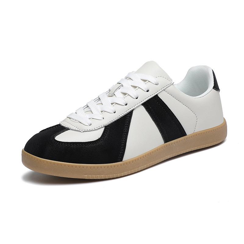 German training shoes new casual Japanese retro German training black and white board shoes 36