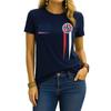 Unisex Soccer Fan Short Sleeve T-Shirt for Men and Women, Casual Sports Top for Day