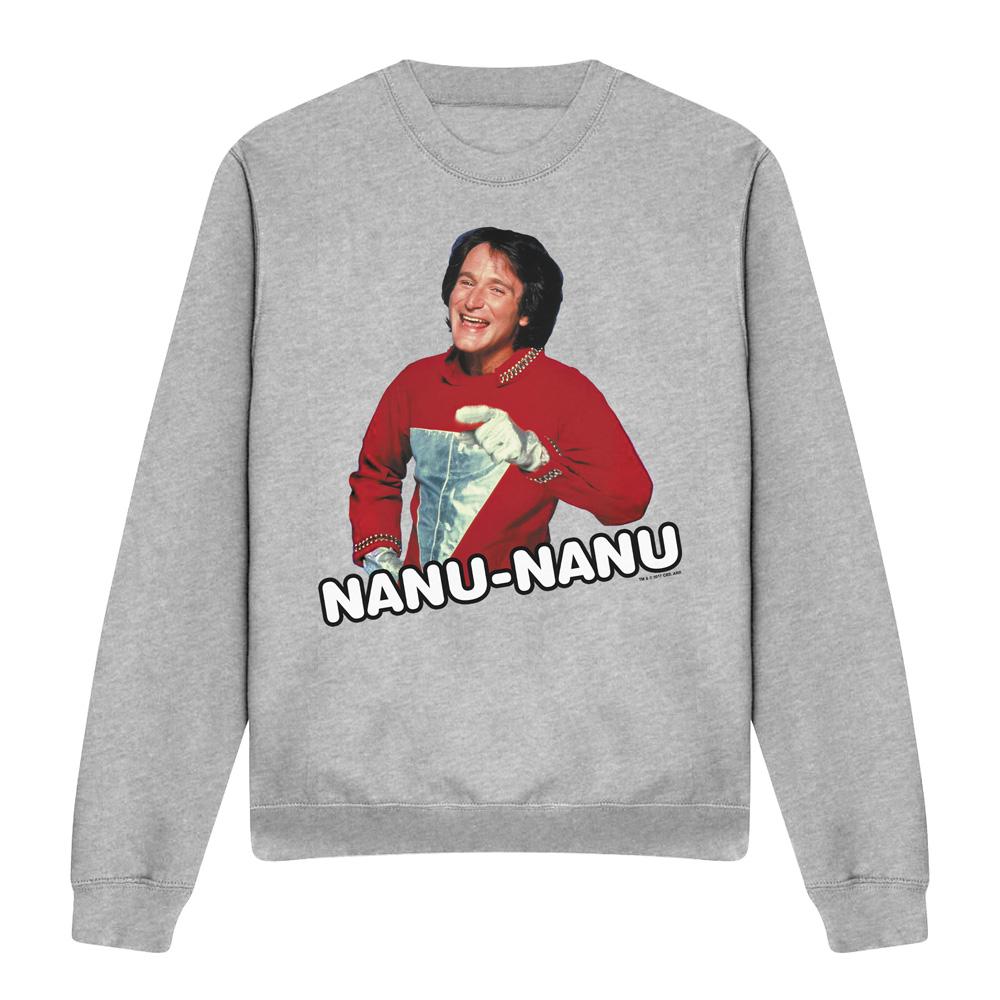 Mork And Mindy Unisex Adult Catchphrase Sweatshirt