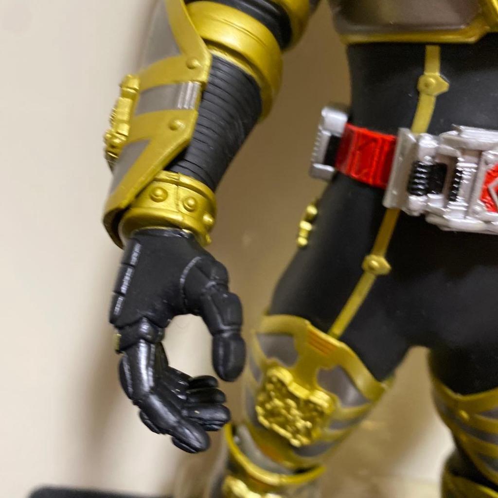 Used Kamen Rider Blade King Form Big Size Soft Vinyl Figure