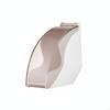 Coffee Strainer Dispenser with Lid Clear Basket Holder Upright for Baristas, Kitchen