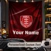 TapestryHull KR Custom Name Text Personalized Wall Hanging Tapestry Home Wall Decor