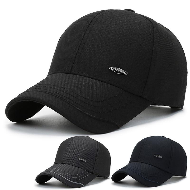 Letters Cap Duck Elderly Spring Autumn Sun Protection Outdoor Fishing Sports