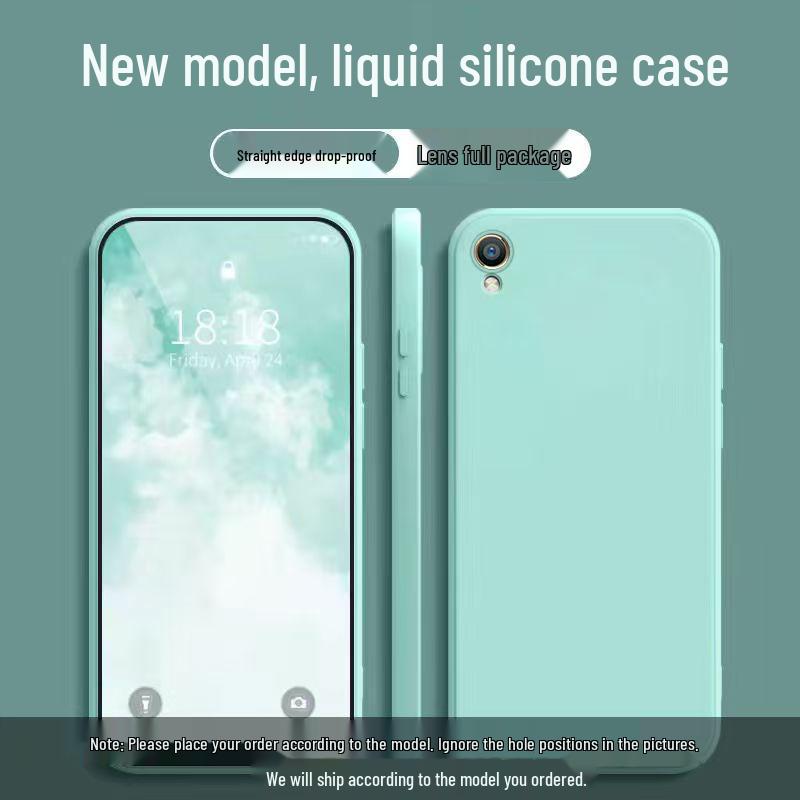 OPPO R9 Plus Case: Solid Color, Full Coverage, Liquid Protective Soft Case, New Model