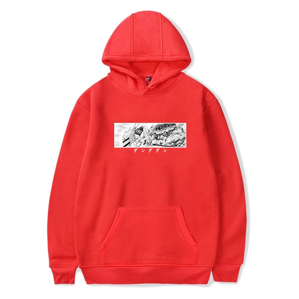 Anime 2024 Dandadan Hoodie Merch Unisex Winter Long Sleeve Pullover Hooded Streetwear