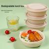 Jiemengzhe 550ml Biodegradable Takeaway Bowls