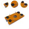 Slotted Base Power Tools Parts,Multifunction,Wardrobe Bracket Invisible Fasteners for 65mm