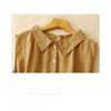 Elegant Loose Sleeveless Shirt Dress Women Summer Casual Long Dress with Tie Waist Design