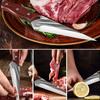 5 inch Boning Knife Kitchen Fishing Fillet Knives Butcher Cleaver 5Cr15Mov Stainless Steel Forged Knife With Holster