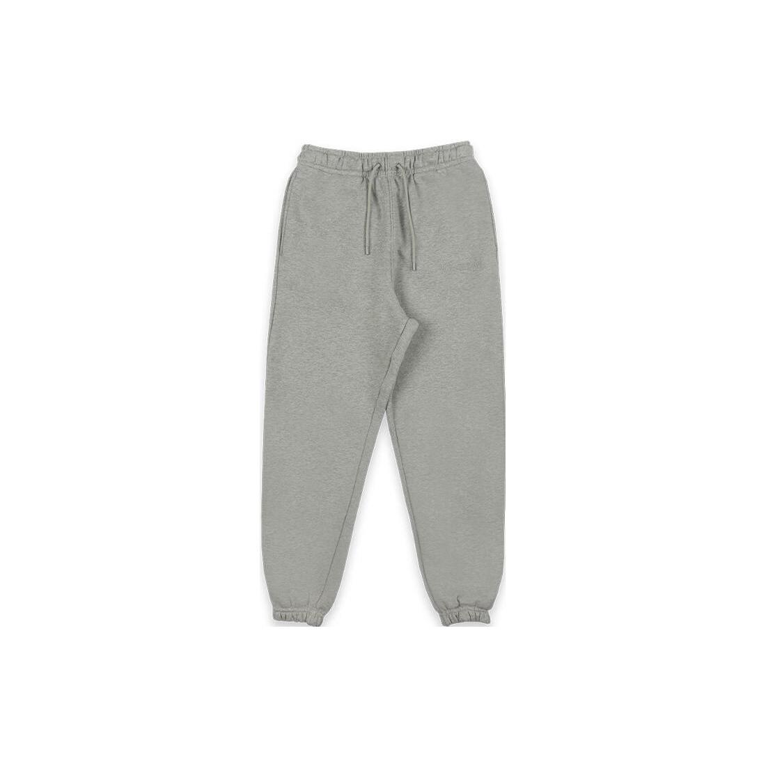Jordan Wordmark Knitted Sweatpants Men s Gray Moderate Cuffed Pants FJ0697-050 S