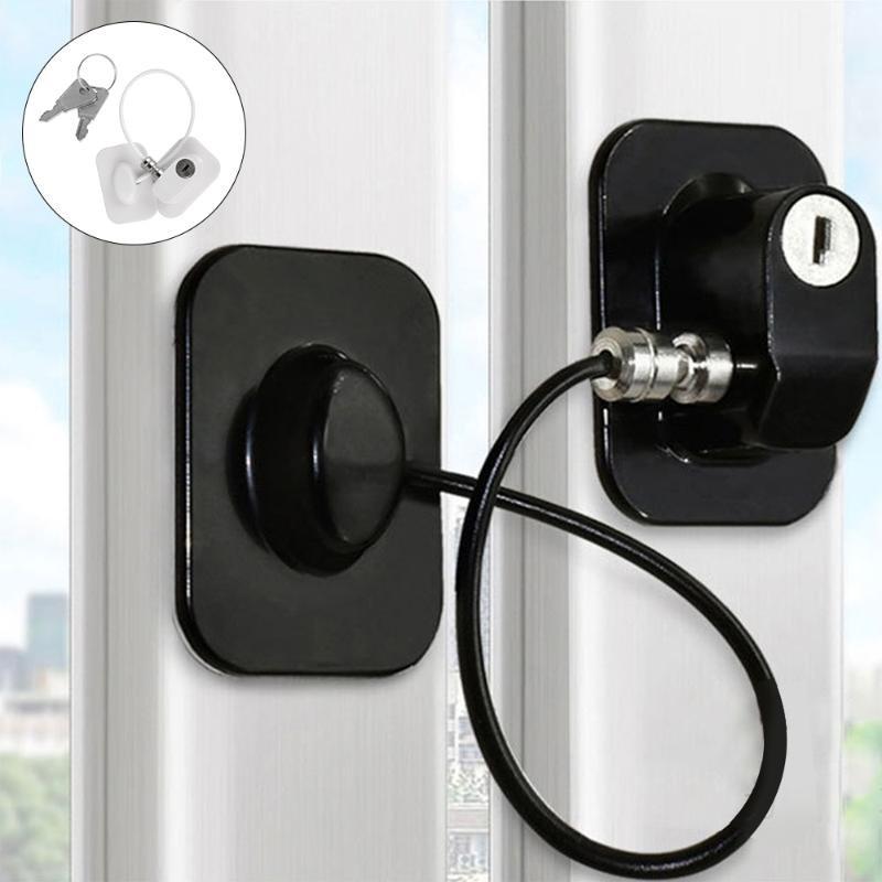 1pc Baby Child Safety Lock Window Refrigerator Opening Security Cable Door Lock For Kid Safety Protector Protection Child Safety
