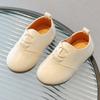 Kinder Freizeitschuhe Weiße Anzugschuhe Mädchen Jungen Weiche Sohle Schwarz Braun Kinder Lederschuhe Kinder Slip-on Lederschuhe