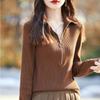 Spring new worsted wool turtleneck knitted sweater semi-zipper solid color pit strip pullover bottoming shirt top