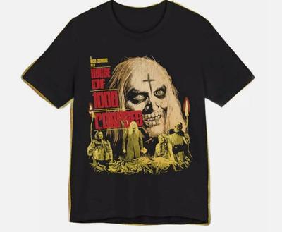 Tričko Dům tisíce mrtvol, Halloweenské tričko, Hororový film