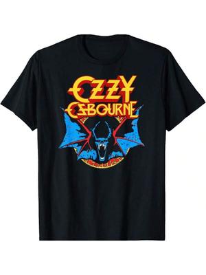Ozzys Osbournes - Camiseta Clássica de Morcego