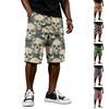 Men's Casual Drawstring Shorts with 5-Inch Inseam and Multi-Pockets