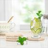 Suporturi de masă din marmură naturală Suporturi pentru pahare de whisky și cafea vintage combinabile Suport pentru bijuterii rezistent la căldură Travertin