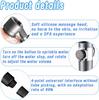 New Pressurized Shower 4 Modes Adjustable Water Saving Shower Head High Pressure Showerhead With Filter Bathroom Massage Shower