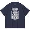 230 Gsm 100% Cotton Heavy Metal T-Shirt  Rock Band Popular Music Print Unisex Heavy Cotton T Shirt