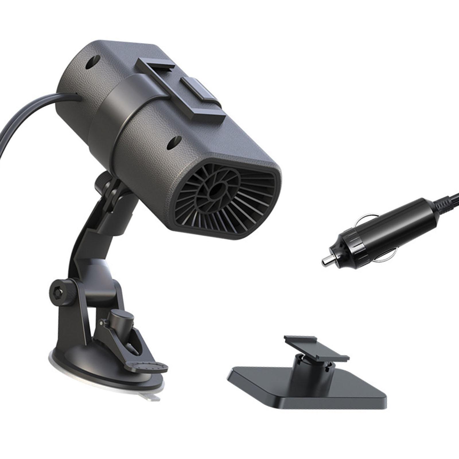 

Efficient 12V Car Heating Accessories, Mini Portable Windshield Defroster with Adjustable Angles for Winter Cold Weather 1