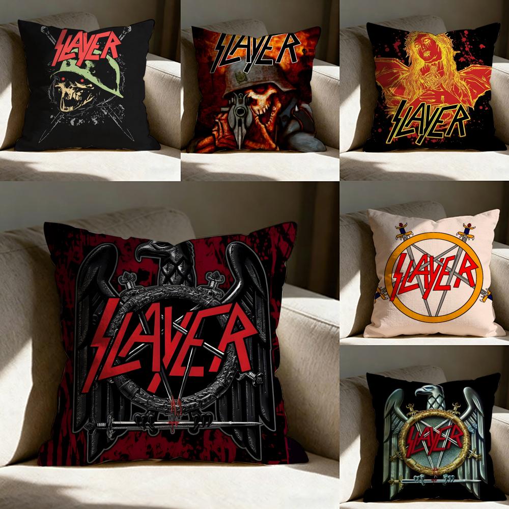 Rock Punk S-Slayer Pillow Case Pillowcase, Double-Sided Printed, Sofa Cushion, Bedroom Headboard Pillow