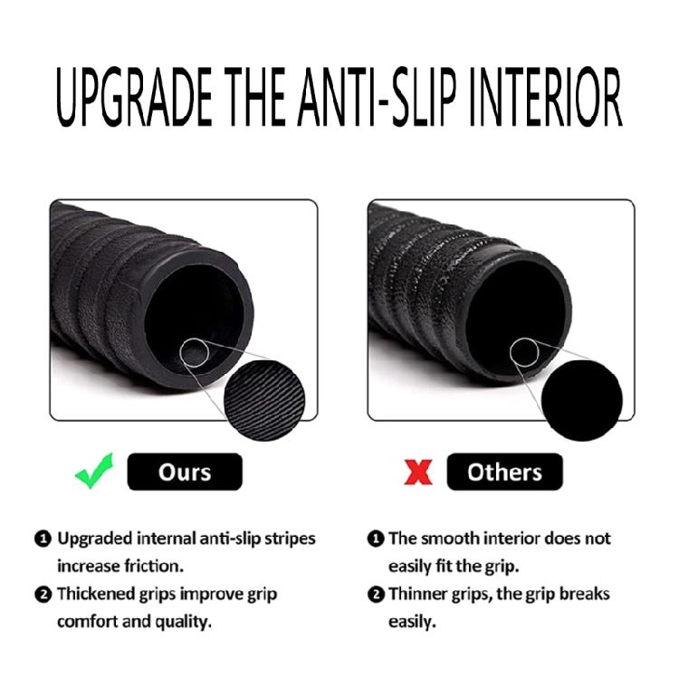 2Pcs Kayaking Oars Handle Cover Kayak Paddles Grip Nonslip Rubber Wrap Paddles Grip Canoes Handle Wrap Cover Enduring