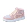 2024 Autumn Women's High-Top Canvas Fashion Shoes - Air Force 1 Style, Casual White Sneakers