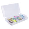 11Pcs Fishing Artificial Baits Colorful Plastic Lifelike Lures Swimbait Fishing Accessory