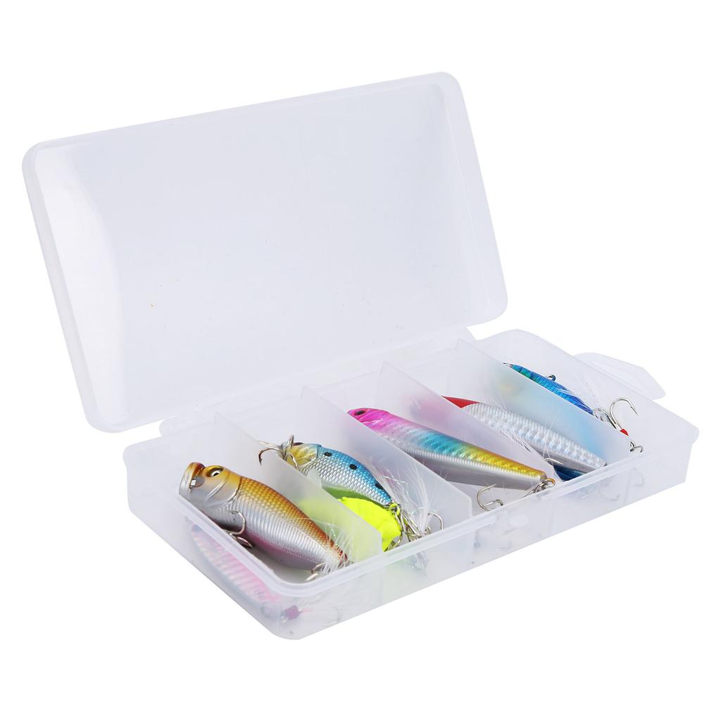 11Pcs Fishing Artificial Baits Colorful Plastic Lifelike Lures Swimbait Fishing Accessory