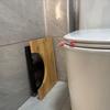 In-Stock Adjustable Folding Wooden Bathroom Toilet Footstool