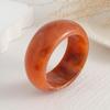 Transparent Transparent Hand Ring Smudging Design Wide Bracelet Acrylic Bangle  Women's Jewelry