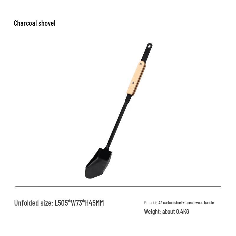 Mobigarden Camping Charcoal Tongs & Shovel Set